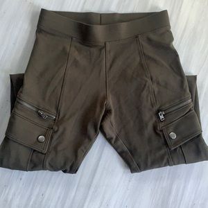 Express mid rise cargo leggings